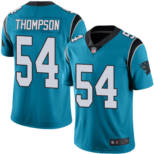 Carolina Panthers Limited Blue Youth Shaq Thompson Jersey NFL Football #54 Rush Vapor Untouchable
